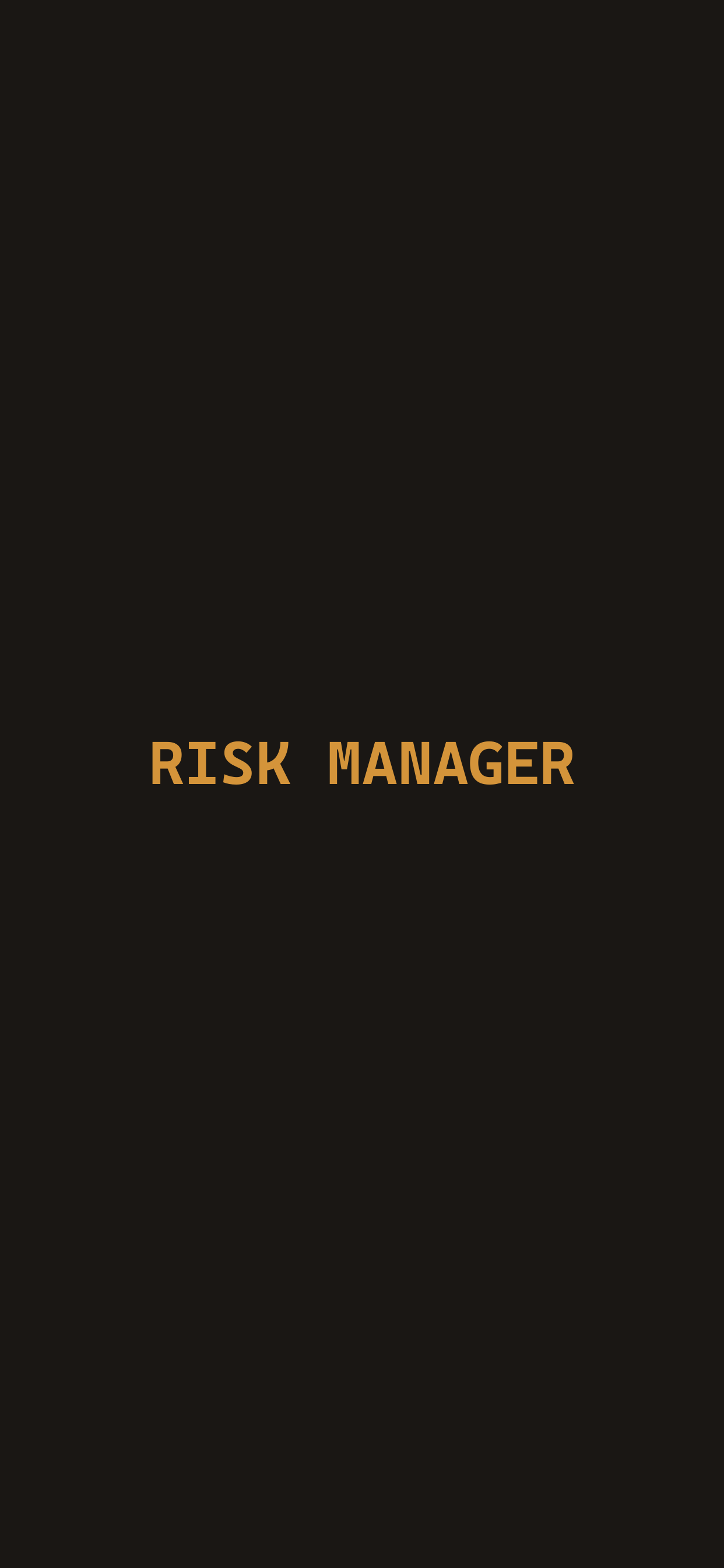 Risk Manager